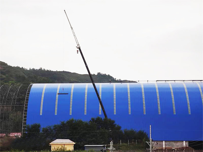 砀山煤棚网架工程